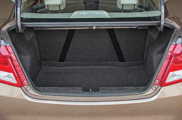 Maruti Suzuki Dzire boot