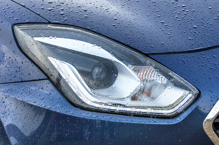 Maruti Suzuki Dzire headlights