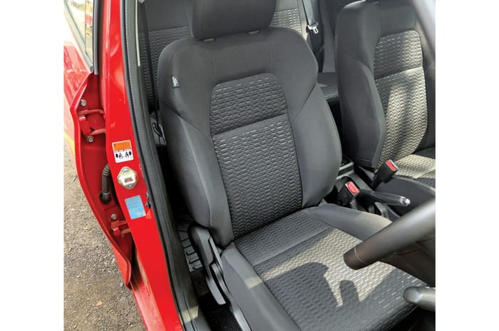 Maruti Swift long term review front seat