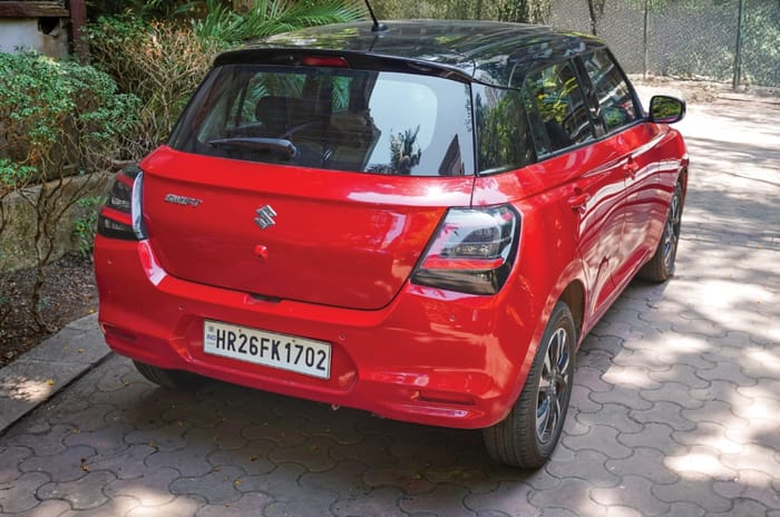 Maruti Swift rear static