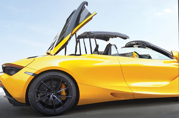 McLaren 720S Spider review, test drive