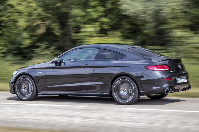 Mercedes C 43 rear action