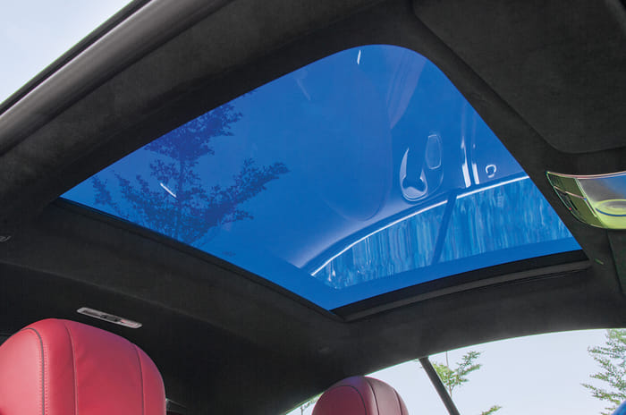 Mercedes-AMG S 63 Coupe sunroof