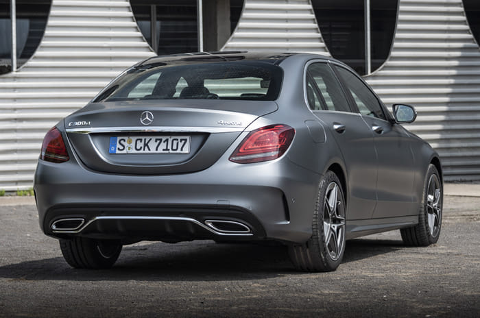 Mercedes C300d rear static