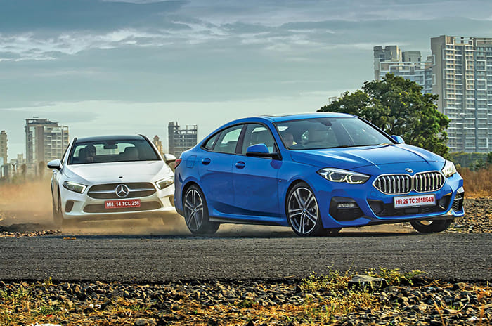 Mercedes-Benz A-class sedan vs BMW 2 Series Gran Coupe comparison 