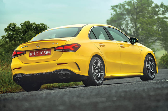 Mercedes AMG A35 sedan India review, test drive
