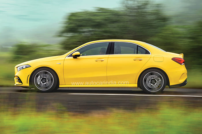 Mercedes AMG A35 sedan India review, test drive