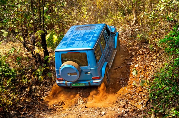 Mercedes G Class Electric G 580 off road