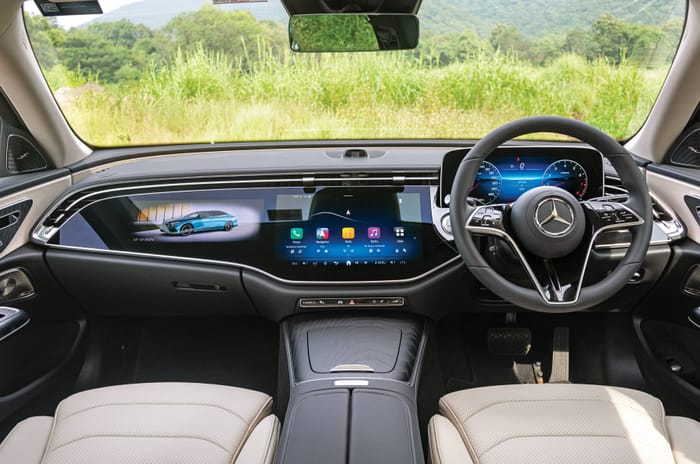 Mercedes E-Class interior
