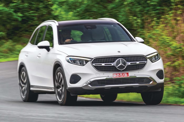 Mercedes GLC vs BMW X3 comparison test