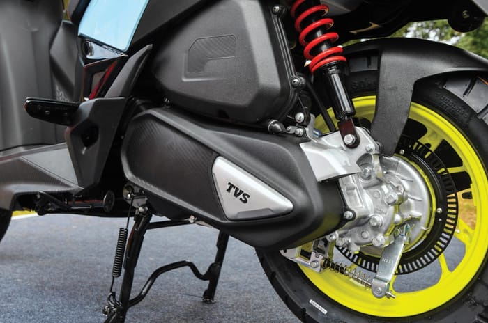 TVS Ntorq 150 engine