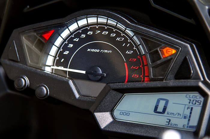 2018 Kawasaki Ninja 300 instrument cluster 2018 Kawasaki Ninja 300 instrument cluster