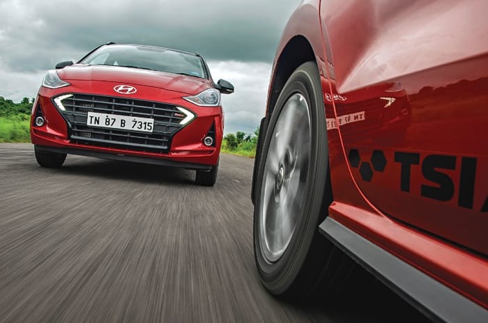 Hyundai Grand i10 Nios Turbo vs Volkswagen Polo 1.0 TSI comparison
