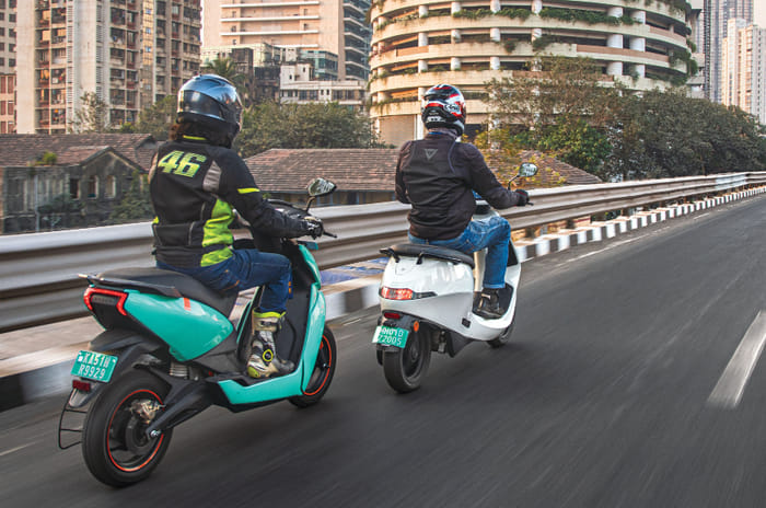 Ola S1 Pro vs Ather 450X comparison