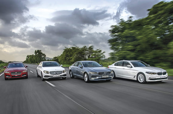 520d vs E 220d vs XF 20d vs S90 D4