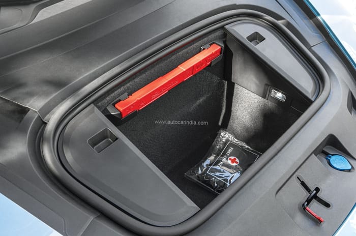 Porsche Taycan front boot image