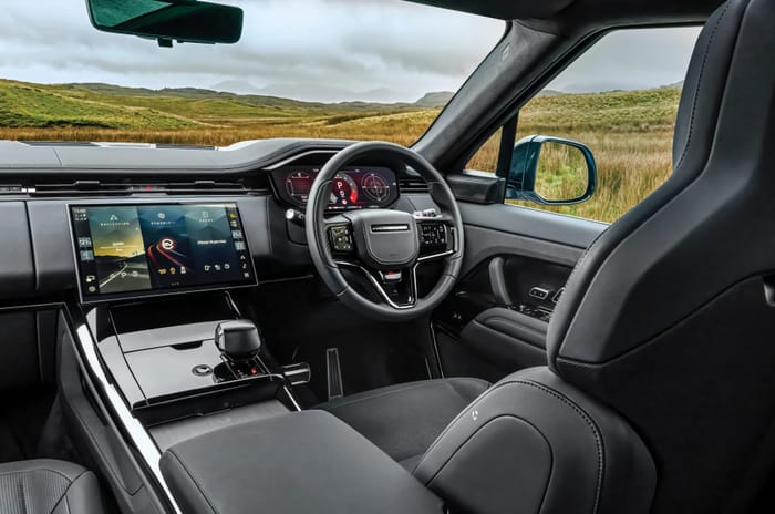 Range Rover Sport interior