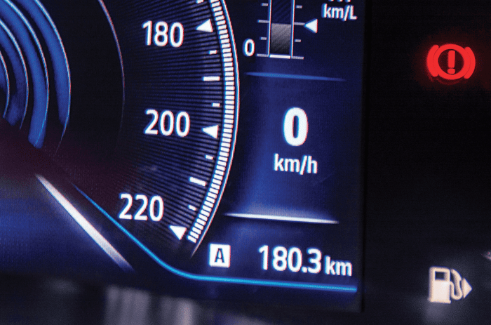 Renault Kiger trip meter