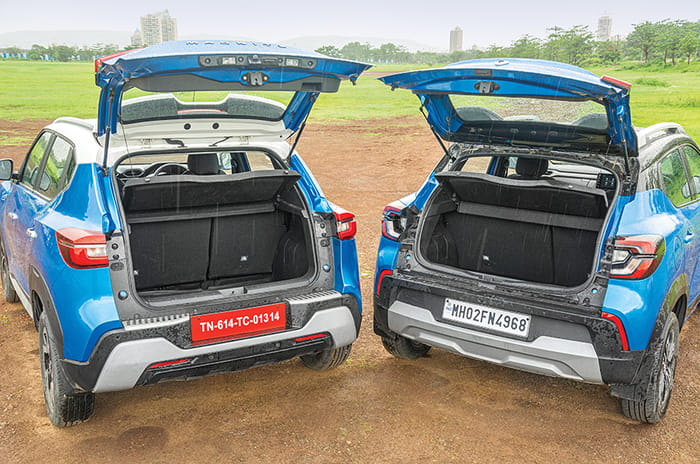 Renault Kiger vs Nissan Magnite comparison