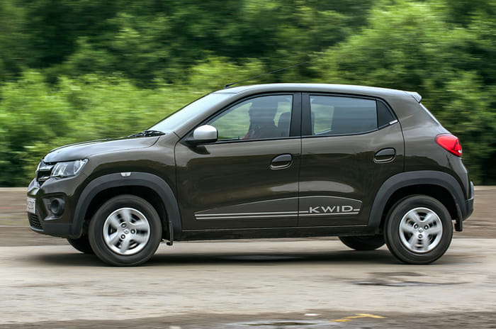 2018 Renault Kwid AMT side action 2018 Renault Kwid AMT side action