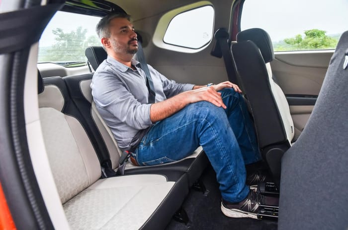 2025 Renault Triber third row seats