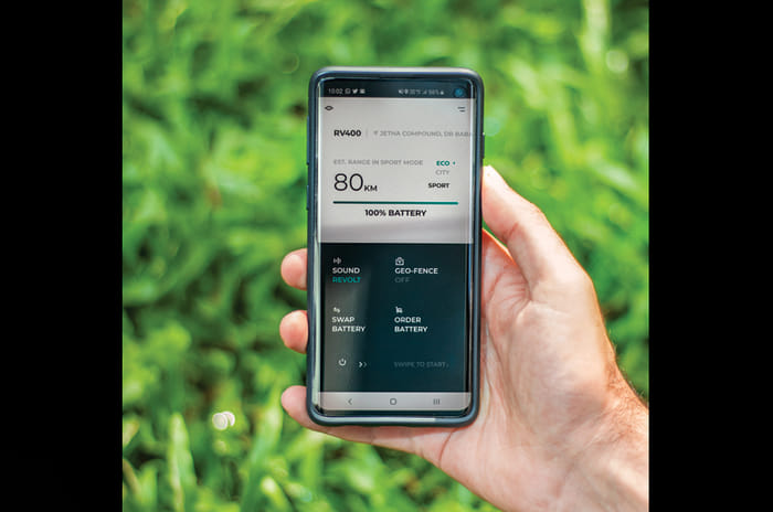 Revolt-RV400-mobile-app