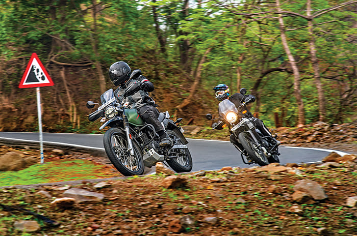 Hero Xpulse 200 vs Royal Enfield Himalayan comparison