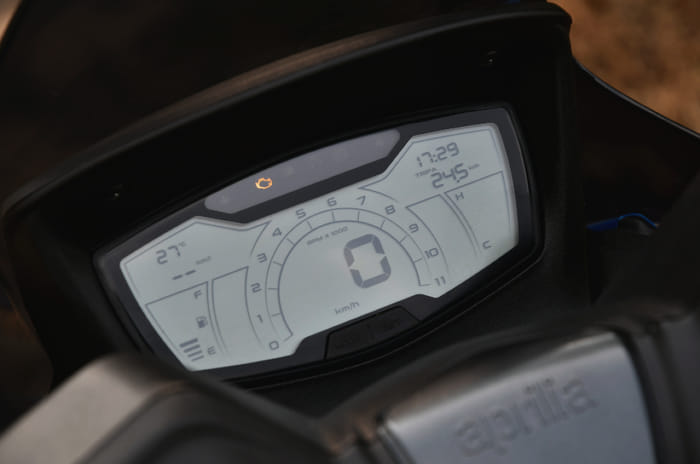SXR160-speedo