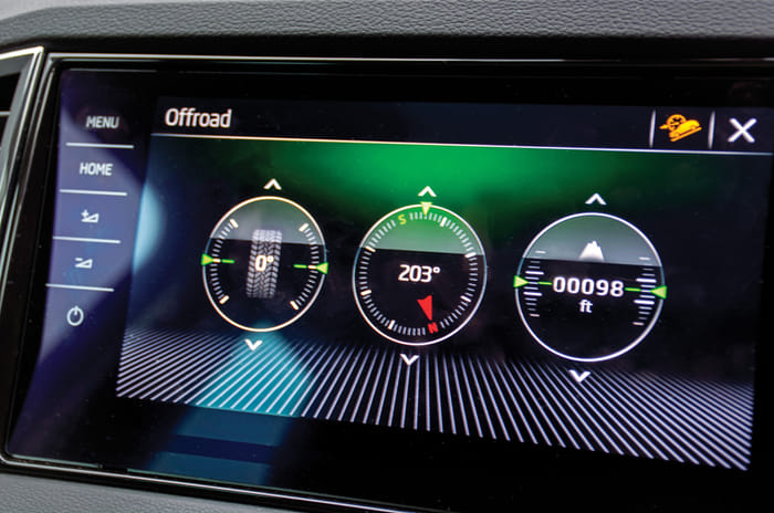 Skoda Karoq infotainment