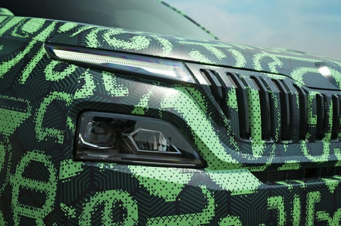 Skoda Kylaq headlight