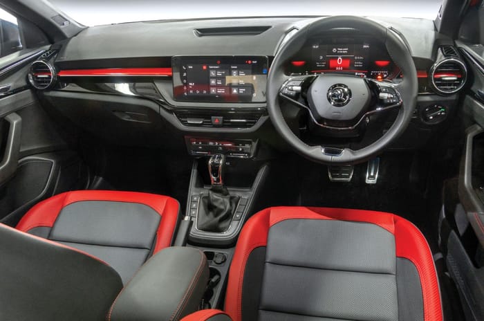 Skoda Slavia Monte Carlo long term review interior