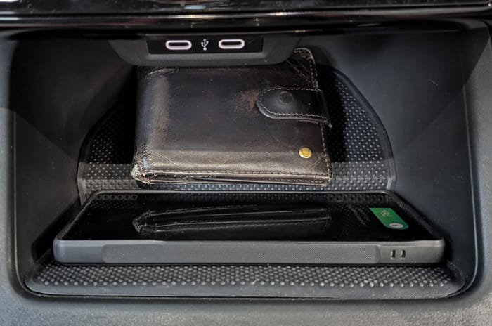 Skoda Slavia Monte Carlo long term review storage cubby