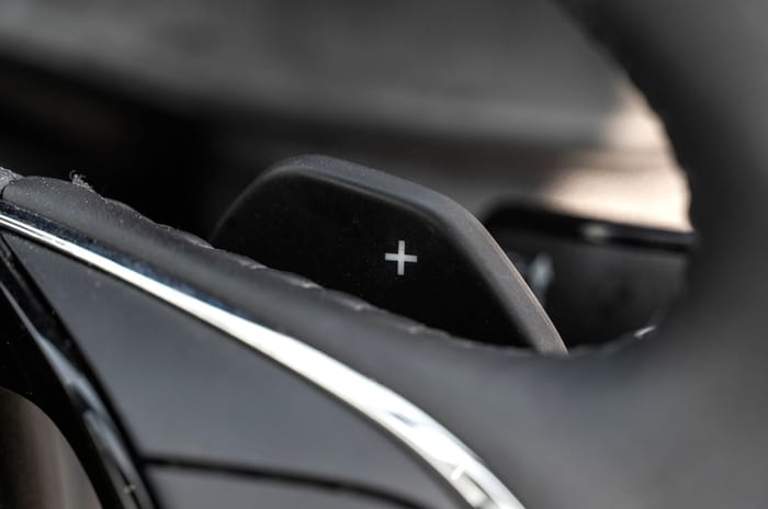 Skoda Kylaq paddle shifter