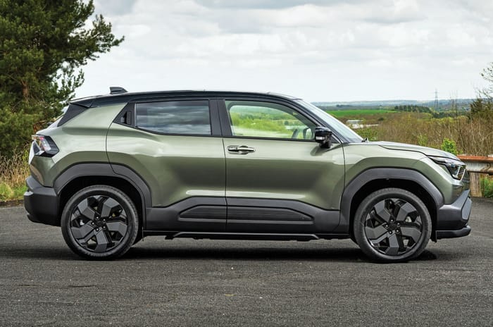 Suzuki e Vitara side profile