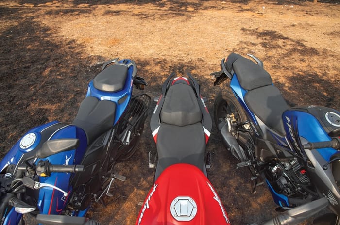 Bajaj Pulsar NS200 vs Honda Hornet 2.0 vs TVS Apache RTR 200 4V comparison