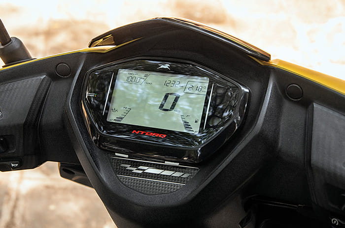 TVS Ntorq 125 vs Ather 450 comparison