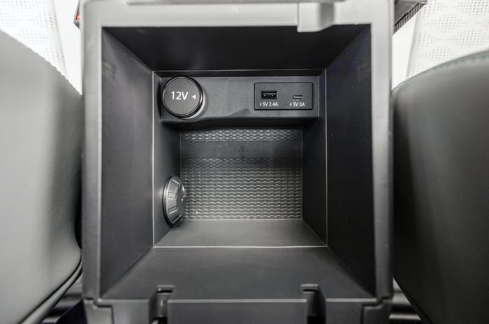 Tata Harrier EV glovebox