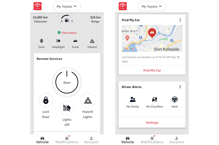 Toyota Hyryder connected car tech Toyota Hyryder connected car tech