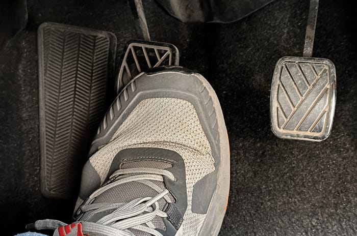 Toyota Taisor clutch and dead pedal