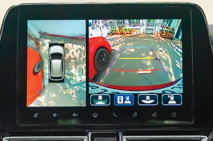 Toyota Taisor 360 degree camera