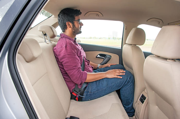 Volkswagen Ameo rear seats