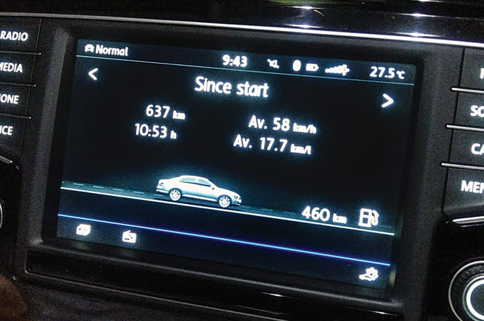 2018 VW Passat long term infotainment