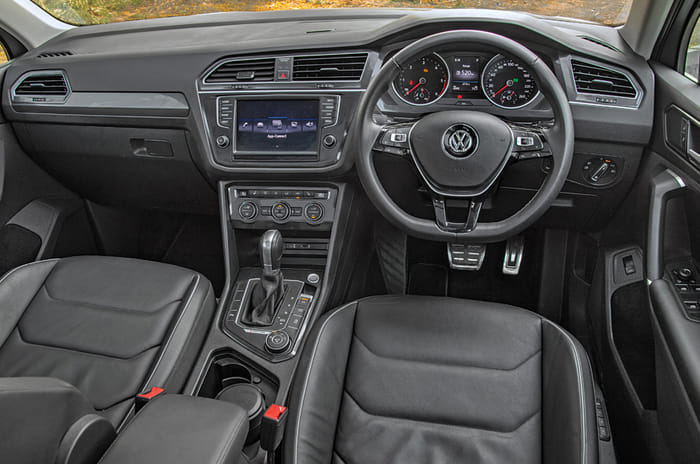 VW Tiguan dashboard