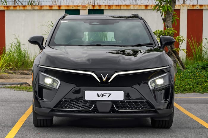 2025 Vinfast VF7 review: 350hp AWD EV with a spacious back seat