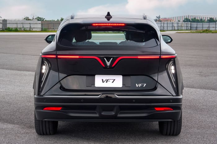 2025 Vinfast VF7 review: 350hp AWD EV with a spacious back seat