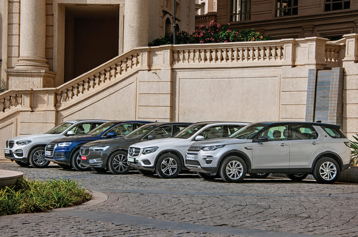 X3 v Q5 v XC60 v GLC vs Discover Sport