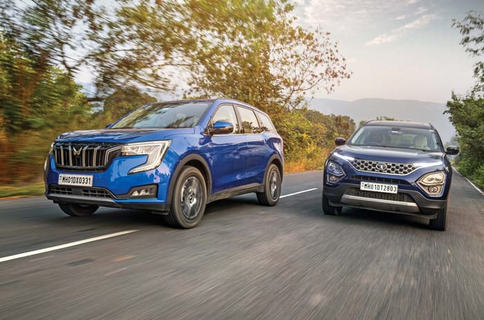 Mahindra XUV700 vs Tata Safari comparison