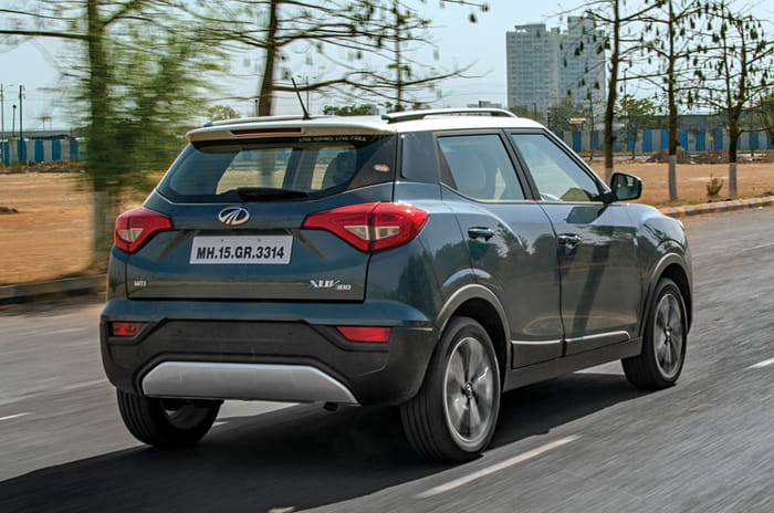 Mahindra XUV300 rear action Mahindra XUV300 rear action