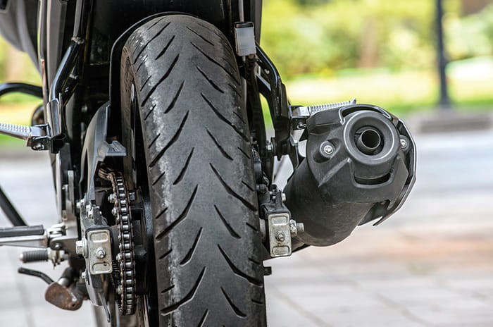 Yamaha FZ25 rear tyre