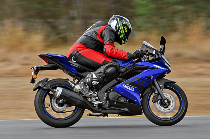 2018 Yamaha YZF-R15 V3.0 review, track ride